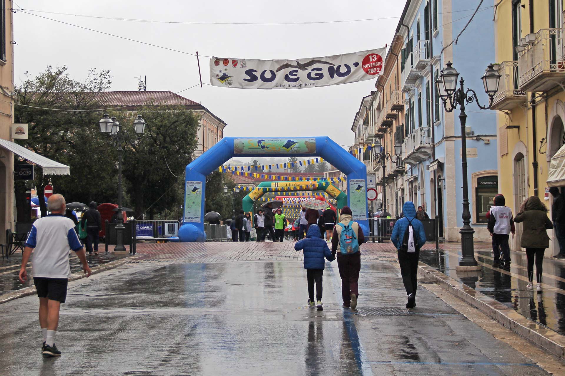 Su e Giù, la carrera no competitiva de Campobasso